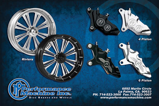 Performance machine wheels and brakes