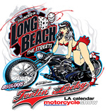LA Calendar Motorcycle Show T-shirt shirt