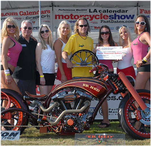 AFT Metric Customs Best of Show LA Calendar Motorcycle Show