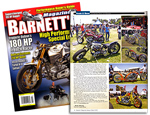 Barnetts magazine 2009 LA Calednar Motorcycle Show coverage