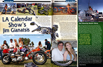 Barnetts magazine 2009 LA Calednar Motorcycle Show coverage
