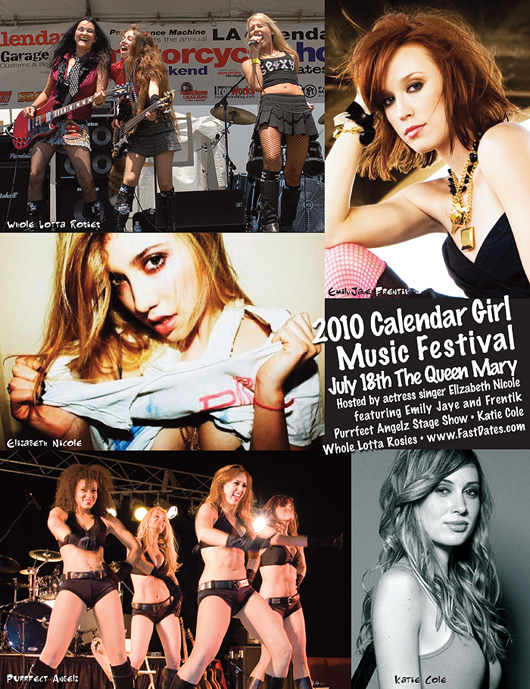 2010 Calendar girl Music Festival, Queen Mary Event park, Long Beach, CA July 18th