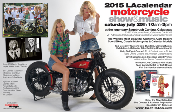 2015 LA Calendar Motorcyel Show PR Image