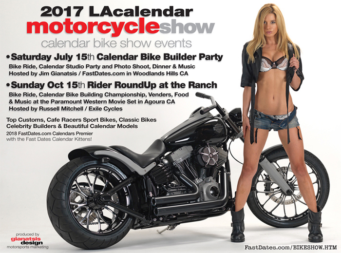 2017 LA Calendar Motorcyel Show
