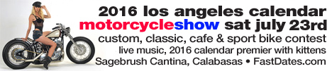 LA Calendar Motorcycle Show Weekend long Beach Queen mary