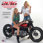 Iron & Lace custom motorcycle 2012 Calendar
