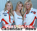 Fast adtes race bike swimsuit calendar 