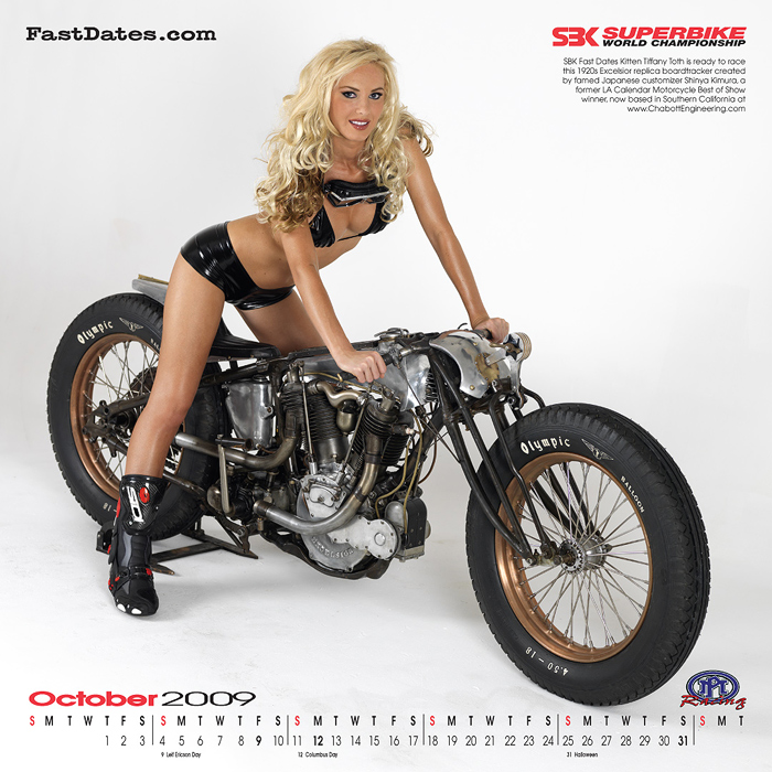 2009 Iron & Lace Calendar with Tiffany Toth