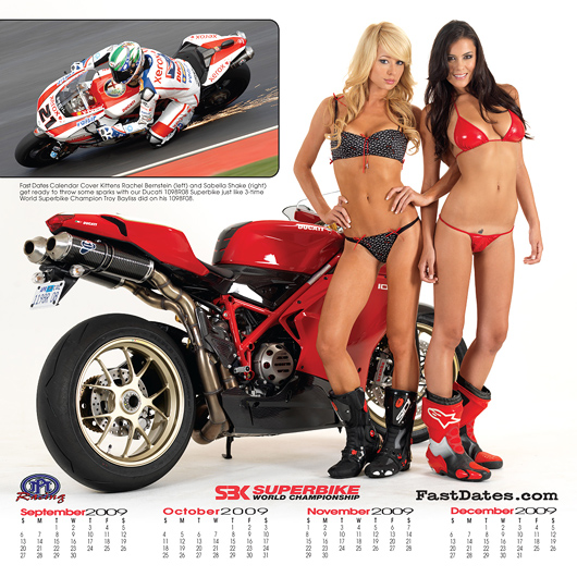 2010 Fast Dates World Superbike Calendar