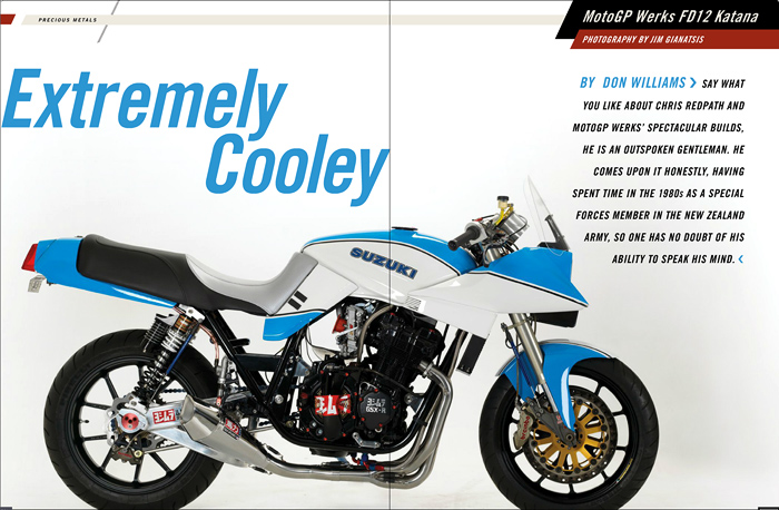 MotoGPwerks Katana Wes Cooly feature