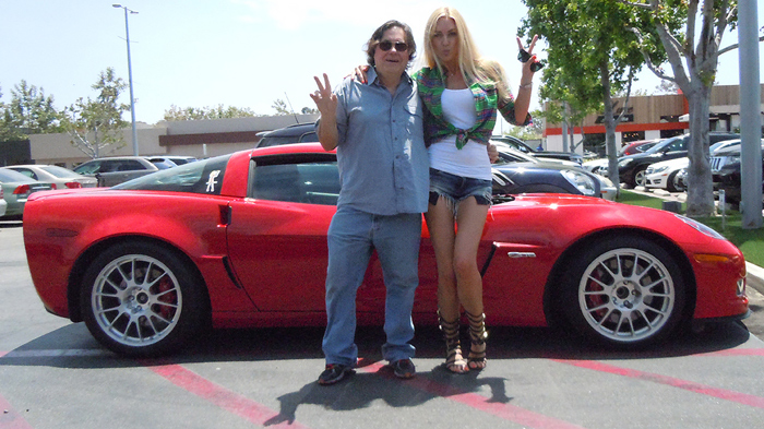 Petra and Jim malibu Corvette