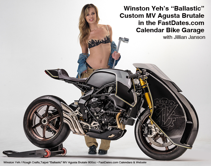Winston Yeh MV Agusta custom motorcycle