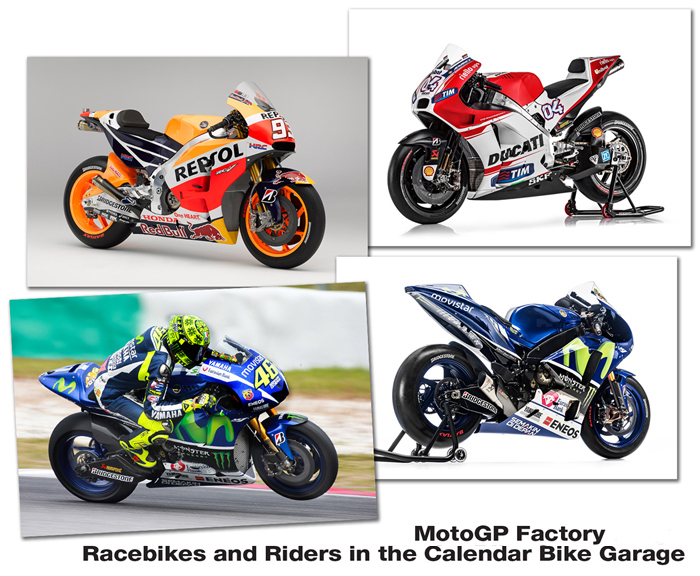2015 MotoGP Bikes