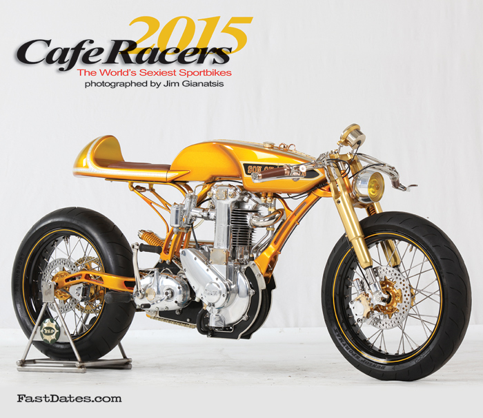 Cafe racers Calendar 2015 