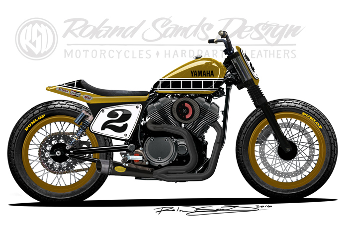 Yamaha custom Kenny roberts