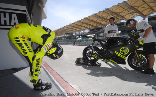 Valentino Rossi M1 Yamaha at Sepang