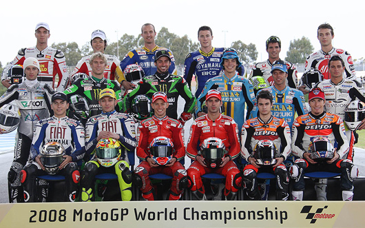 2008 MotoGP riders, racers, photo, picture