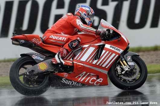Casey Stoner Donnington MotoGP