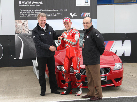 Casey Stoner wins BMW Z4 at Jerez