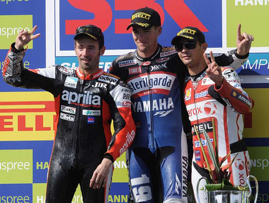 Bunno World Superbike podium picture