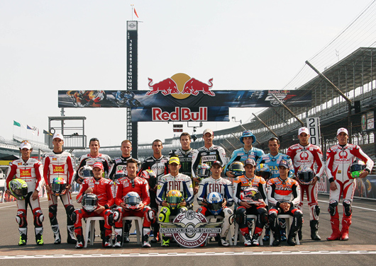 Indianapolis USA MotoGP riders