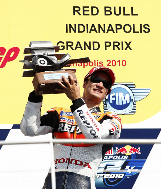 Pedrosa podium Indianapolis MotoGP