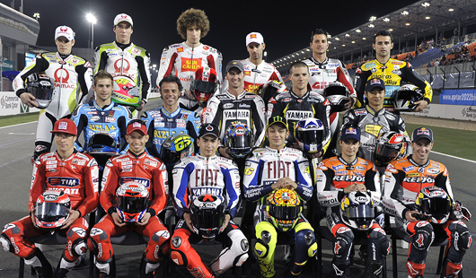 2010 MotoGP riders teams