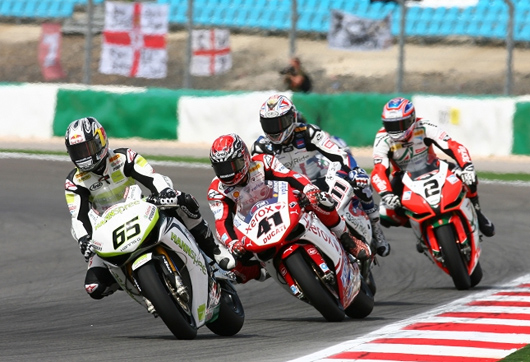 Portiamo World Superbike race action photo