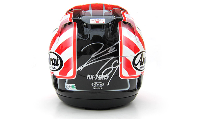 Nicky Hayden charity riffle helmet Pro Italia