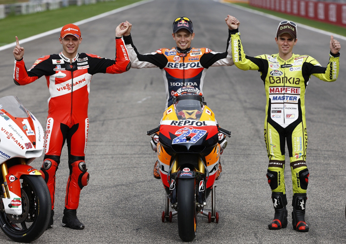 2011 Moto Grand Prix world Champions