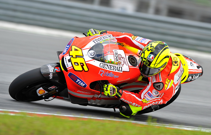 Valentiono Rossi Ducati MotoGP test Sepang photo pictures