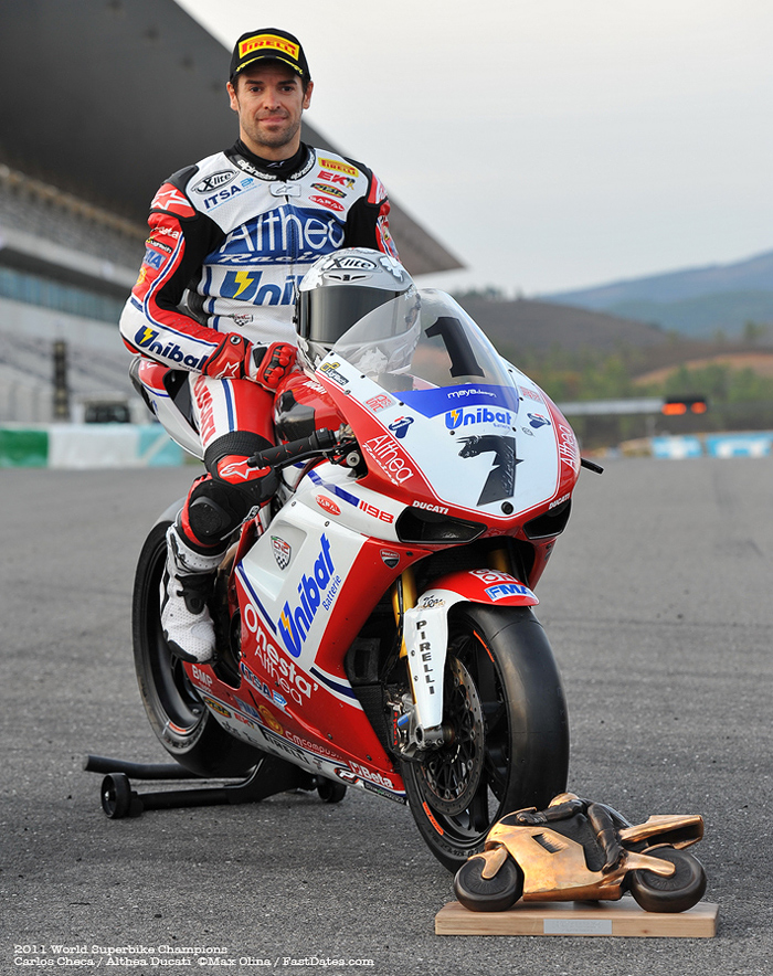 Carlos Checa 2011 World Superbike Championship 