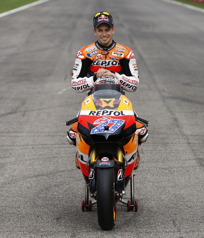 2011 MotoGP World Champion Casey Stoner