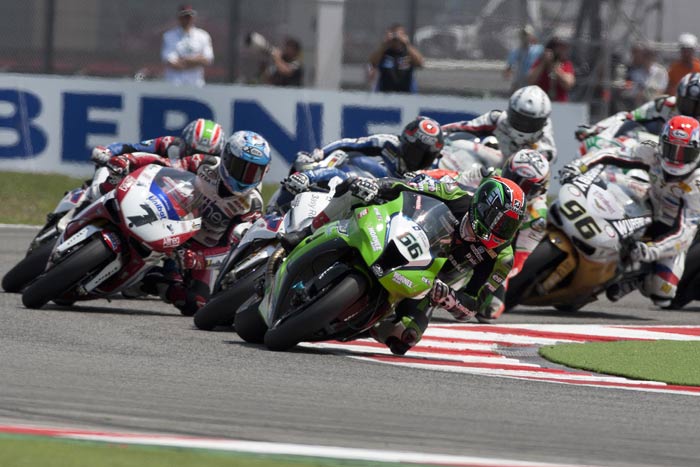 Misano World Superbike podium 2011