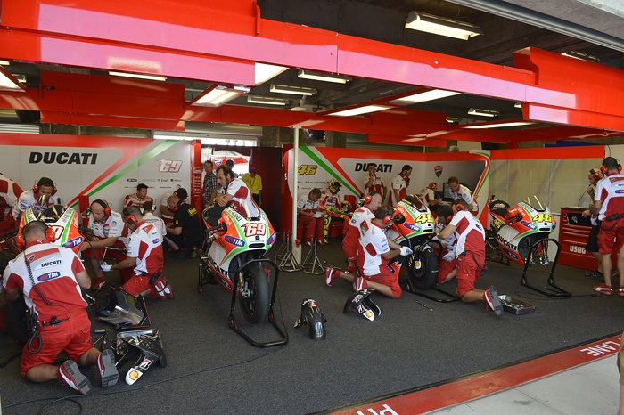 Ducati MotoGP Garage