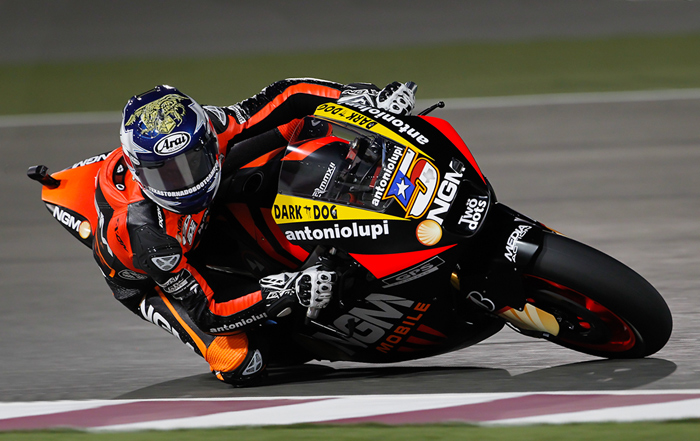 Colin Edwards action photo CRT team MotoGP Qatar