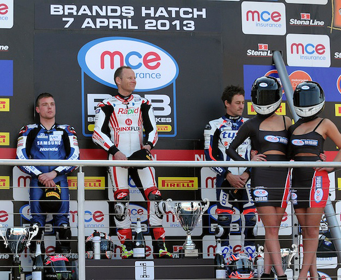 Brands Hatch 2013 podium