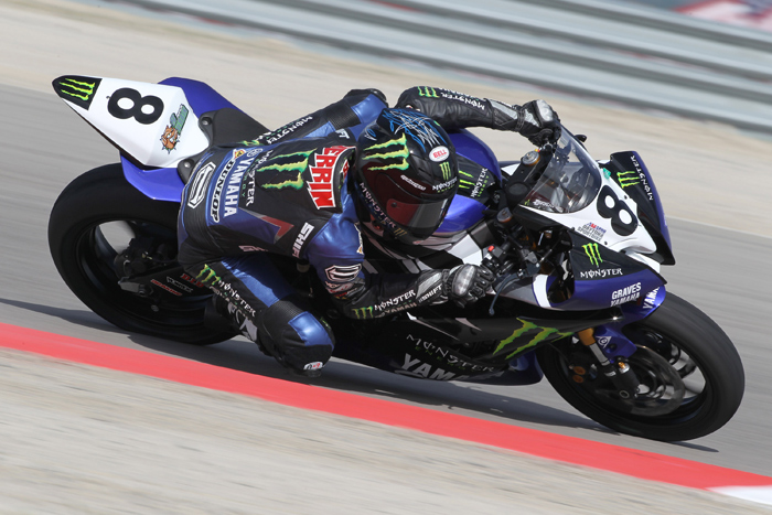 Josh Herrin action racing photo