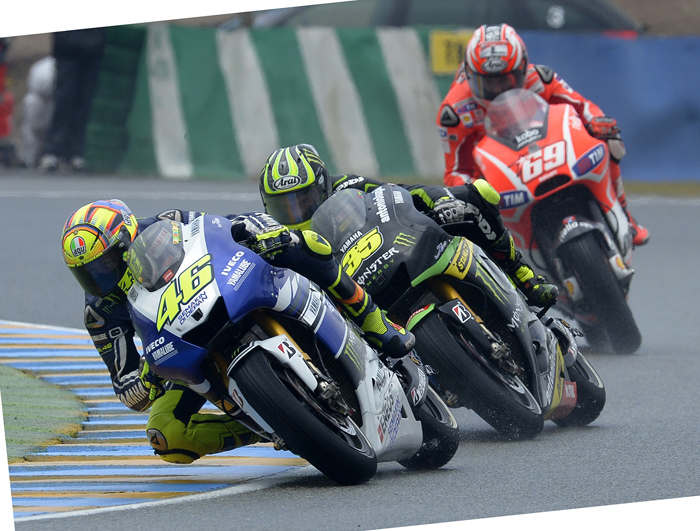Lemans action photo MotoGP