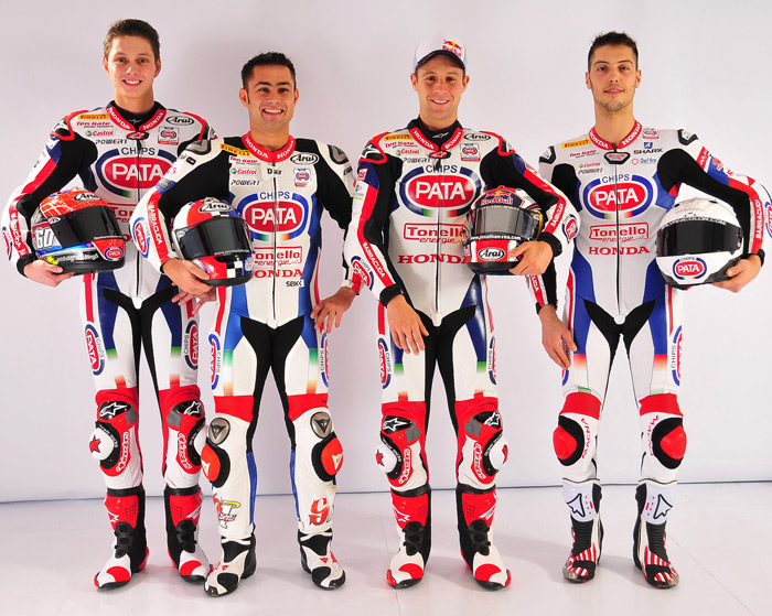 Pata Honda team riders