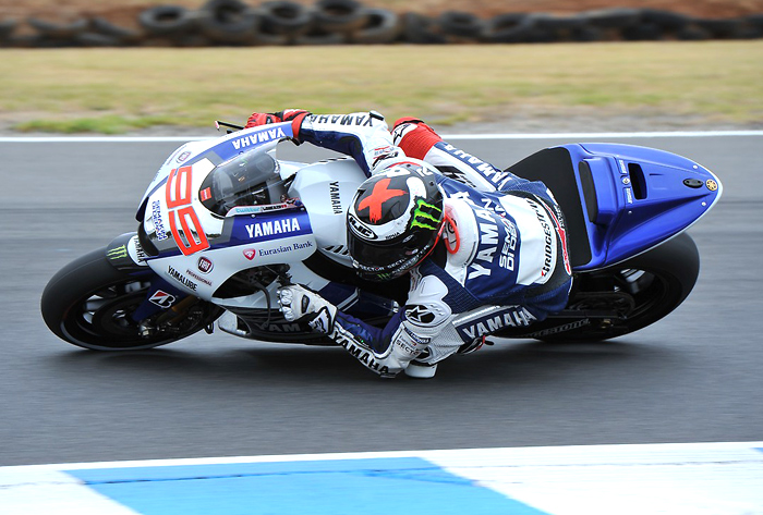 Jorge Lorenzo action photo MotoGP 2014