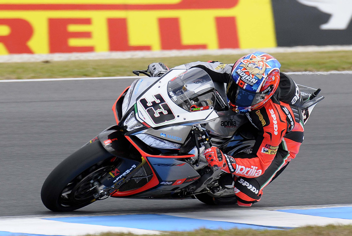 Marco Melandri action photo