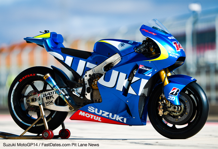 Suzuki MotoGP bike 2014 photo picture photograph