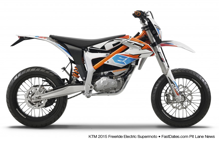 KTM Freeride Electric Supermoto motorcycle photo