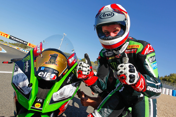 Johthan Rea 2015 SBK World Superbike Champion Kawasaki photo