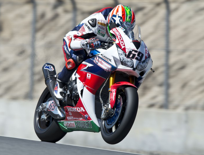 Nicky Hayden action photo