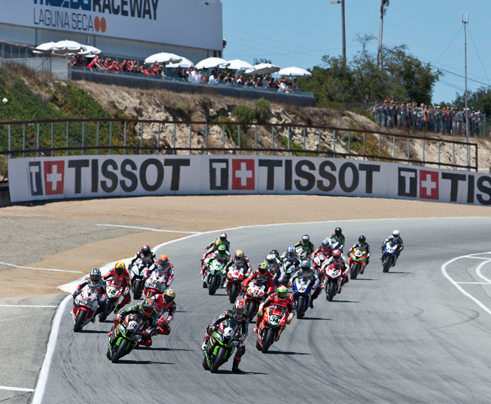 Laguna Seca Superbike start 2016