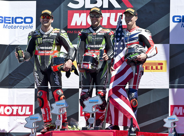 Race One Podium laguna Seca