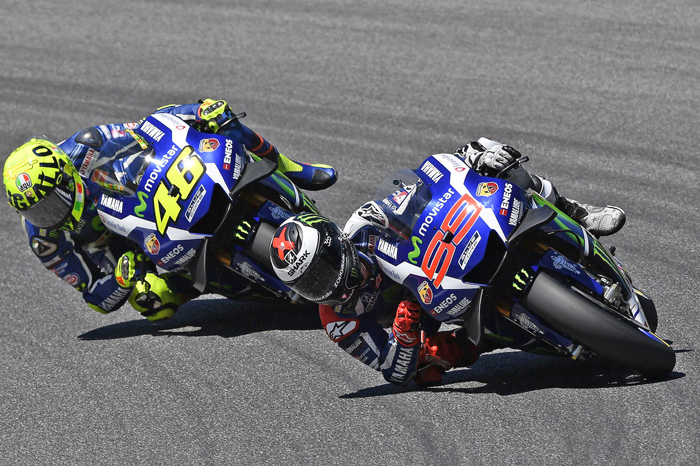 Mugello Lorenzo Rissi MotoGP race action photo