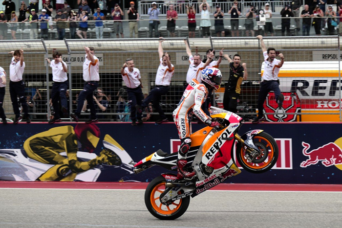 Marquex Austin MotoGP win photo